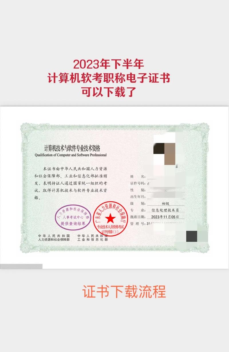 2023下半年計(jì)算機(jī)軟考電子證書開放下載，職場進(jìn)階與咨詢服務(wù)雙管齊下